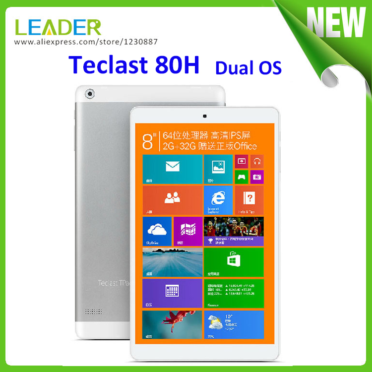 Teclast X80H 8 Inch Dual Boot Windows 8 1 Android 4 4 Tablet PC 1280x800pixels IPS