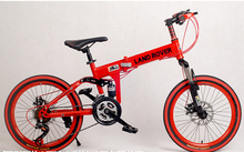 20 inches / 21 color match, carbon steel spokes wheel, double disc brake, folding, mountain bike