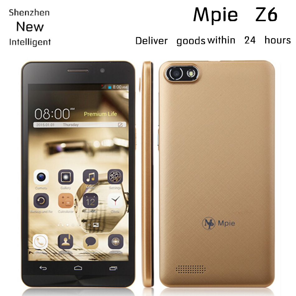 Free Gift Mpie Z6 MTK6572W Dual core Cell phone 5 5 IPS 5MP camera 512MB Ram