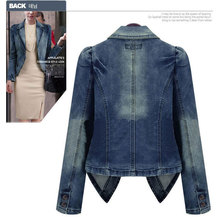 The jacket is new autumn winter 2015 to Europe and the United States women s cultivate