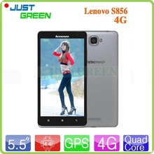 2014 New Lenovo S856 4G Smartphone Android 4.4 Snapdragon 400 MSM8926 Quad Core 1.2GHz 5.5 inch IPS 8.0MP GPS WCDMA Dual SIM