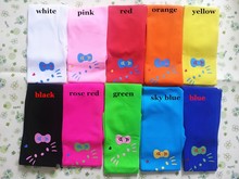10 pcs lot Baby girl child kids pantyhose stocking velvet hello kitty cat dance legging for