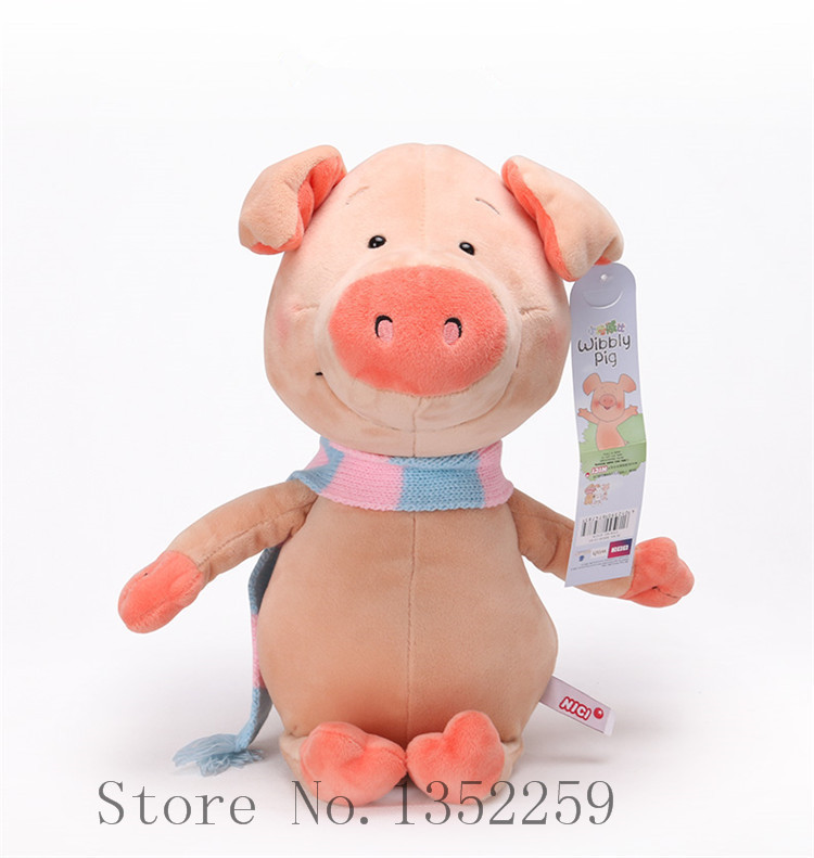 Plush pig toys Wibbly Pig dolls Stuffed soft Animals toys 30cm