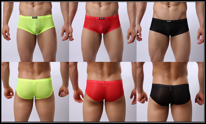 3pcs lot Male Panties Comfortable Breathable Calzoncillos Hombre Sexy Fashion Brand Trunk U Underwear Men Boxers