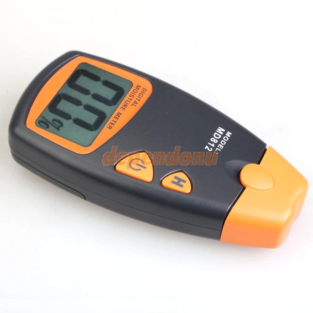MD812 Handheld Digital LCD Wood Moisture Meter Humidity Tester