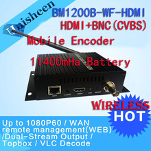 MPEG-4 AVC/H.264 HDMI Encoder BNC CVBS Encoder Wifi Capture Mobile Encoder HD video transmitter