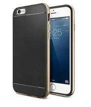 Hybrid Case for iPhone 6 Aluminum Metal TPU Dual Cover Hard Armor Phone Bags for apple