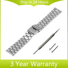 22mm Stainless Steel Watch Band Quick Release Strap Bracelet for ASUS Zenwatch 1 2 LG G Watch W100 W110 Urbane W150 Pebble Time