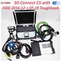 Quality A Full Chip MB STAR C5 and 2016 12v Software HDD with Military Laptop CF19