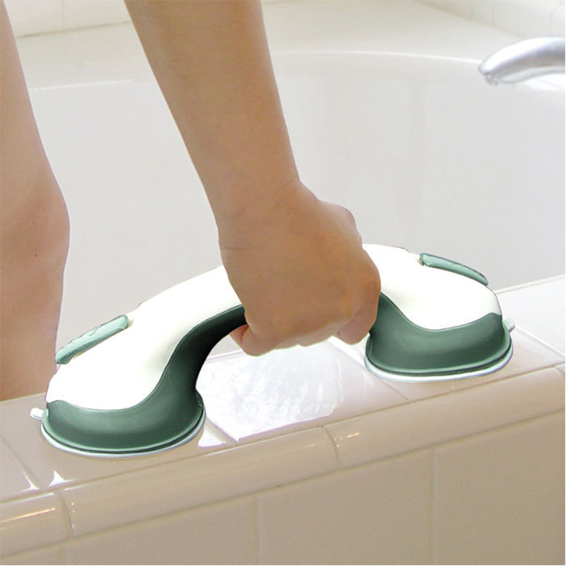 Easy to install Strong sucker grab bar suction cup tub bathroom armrest shower handrail bathroom suction handle