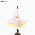 Free shipping XS S M L XL cheap dog dress newest designer pet lace dresses clothes