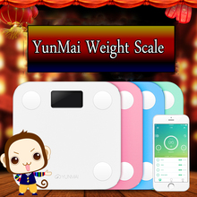 2016 Original Yunmai Mini Smart Fat Scale Weight Scale Digital Scale Body Health Scale Support Android4.3/ IOS7.0 Bluetooth 4.0