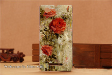 For Sony Xperia M C1905 C1904 C2004 C2005 colorful flower skin shell diy phone case painting