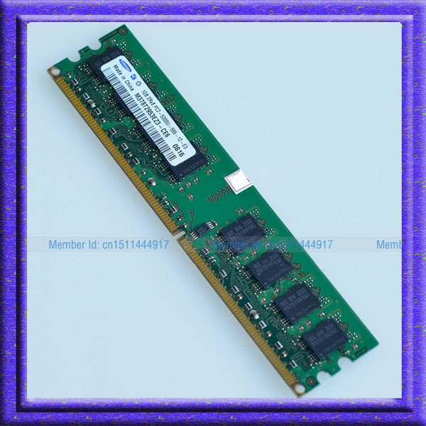 Samsung 1GB PC2-5300 DDR2-667 667MHZ 240PIN Non-Ecc DIMM 667 ddr2 Desktop MEMORY 1G RAM Full Test