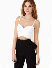 Women’s Short White Camis Sexy Female Slim Sleeveless Crop Tops Spaghetti Strap Tank Top Women Cami Shirt Female Summer T1143
