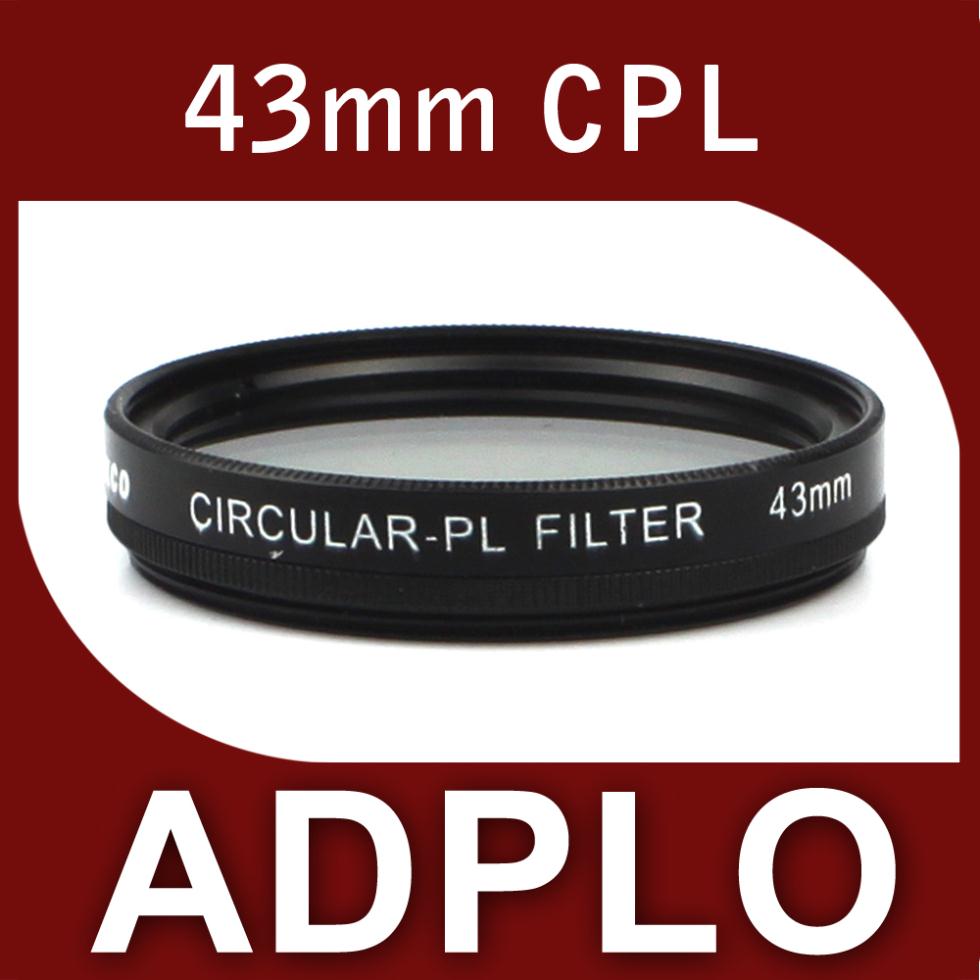 Pixco 43mm CPL Polarizing Lens Filter Suit for Canon Nikon Pentax Sigma Olympus