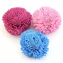 1pc Loofah Soft Felling Bath Shower EVA Sponge Brush Puff Ball Easy Exfoliation New