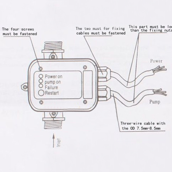 Automatic pump control схема