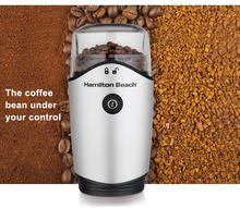 Silver High Quality Semi automatic Household Electric Coffee Grinder Mini Type SYL 80350 CN
