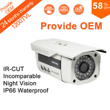 Free Shipping HD 1200TVL Laser Outdoor Waterproof IP66 New Material CCTV Camera KaiCong S421 Fast Delivery
