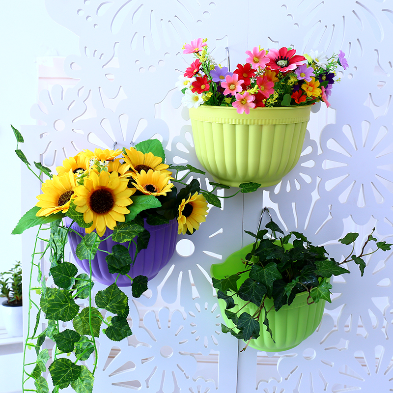 Wall Hanging Flower Pots popular balcony wall flower pot-buy cheap balcony wall flower pot Wall Hanging Flower Pots popular balcony wall flower pot-buy cheap balcony wall flower pot