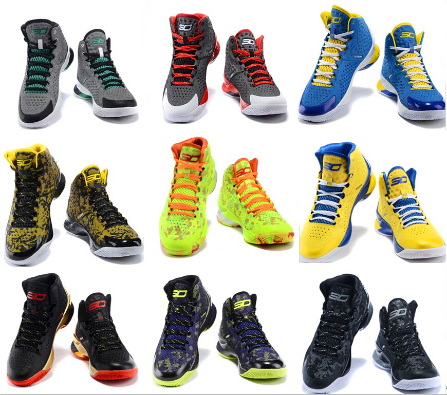 stephen curry shoes list