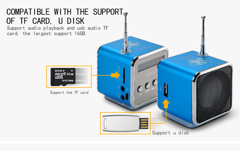   Micro USB  FM   ubwoofer    altavoz   