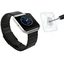 9H Hard HD Explosion Proof Anti Fingerprint   Tempered Glass Screen Protector For Fitbit Blaze Smart Watch Urbane Glass