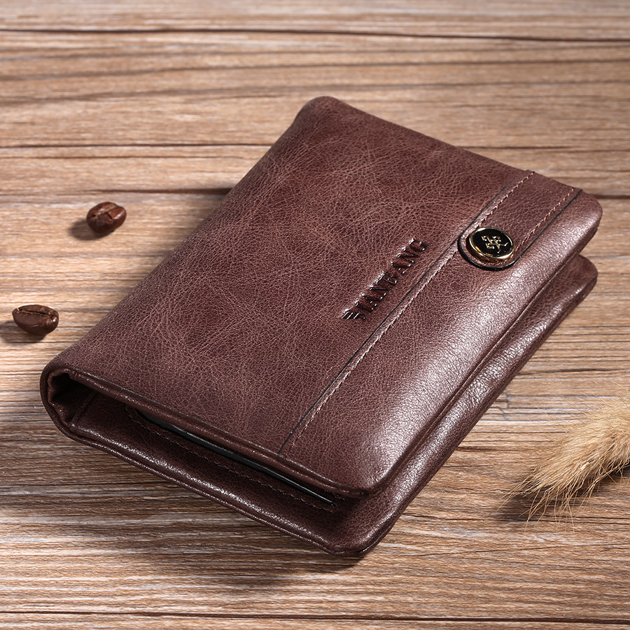 Genuine leather 2015 card pack mambang men's business casual OL pickup head layer ox clip card bag card holder