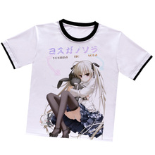 Yosuga no Sora O-Neck T-shirt anime short-sleeved T-shirt summer cosplay