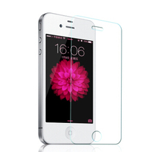 100pcs For iPone Guard 9H 2.5D Front Tempered Glass Screen Protector Shield Protective Film Cover For IPHONE 5S 5C 4S 4 6 6plus