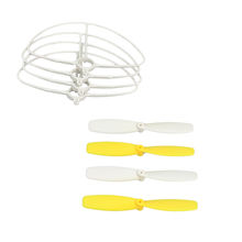 F11816-A Cheerson CX-30 RC Quadcopter Spare Parts CW CCW Propellers Prop with Propeller Prop Protector Guards for Drone