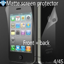 5pcs for iphone 4s Screen Protector Film Guard for iphone4 4s Direct Selling for apple iphone 4s New Matte Anti Glare Full Body
