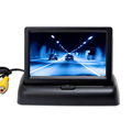 best price new products 4 3 inch folding display wide voltage input two HD rear view