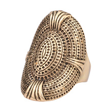 Fashion Vintage Punk Style Metal Gold Plated Big Ring Rock Band Luxury Jewelry ZK J0180 Vintage Accessories Wholesale