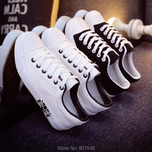 Size 35-44 # 2 Colors Best Selling Spring Lady Fashion Korean Canvas Shoes Comfortable Male Flat Casual Girl Shoes C036