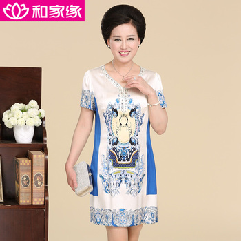Middle-aged women dresses