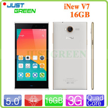 Original Inew V7 3G Smartphone 5″ 1280*720P MTK6582 Quad Core 2GB RAM 16GB ROM 2MP+13MP Camara Dual SIM GPS WCDMA Android 4.4