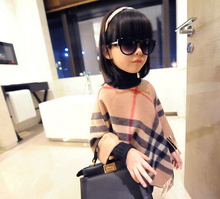 2-6 Y, classical girls cloak wool with tassels kids outerwear baby cape 4 colors (free size fit for height: 95-135 cm)