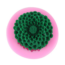 Violet shape Press Mold decorating tools Decoration Fondant Cake 3D Food Grade Silicone Mould kitchen accessories cupcake