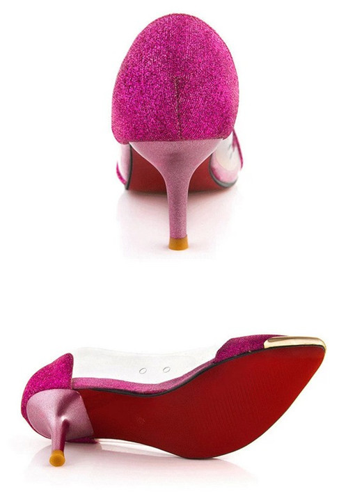 red bottom heels size 10