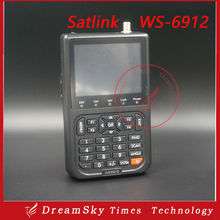 Original Satlink WS-6912 DVB-S+ DVB-S2 8PSK Real Time Spectrum Satellite Meter & Real Spectrum Analyzer,WS6912,Free shipping