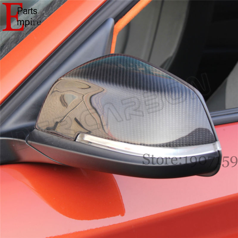 Full replacement carbon fiber car mirror cover set for 2014 - on BMW X SERIES X1 E84 mirror cover