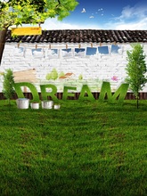 Wedding Backgrounds Photography Backdrops For Studio Green Grass White Walls Blue Sky Dove Of Peace For Photos