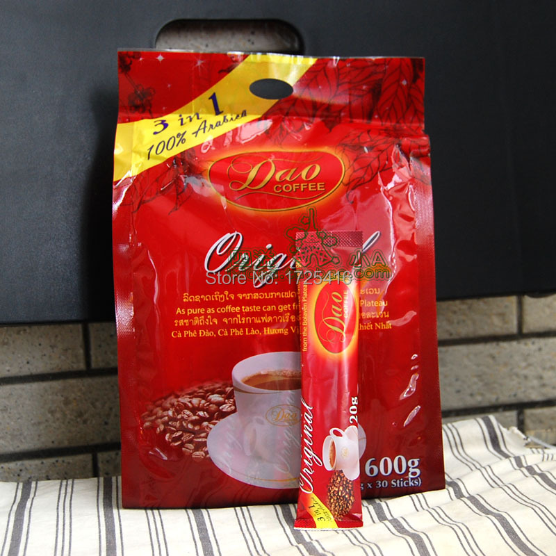 The new import DAO Lao triad instant coffee aromatic 600 g free shipping 