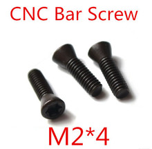 50pcs M2 x 4mm M2*4  Insert Torx Screw CNC Bar Replaces Carbide Inserts CNC Lathe Tool