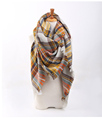 New Blanket rainbow Tartan Plaid Cozy Checked Tartan soft Blanket Scarf Shawl Hot