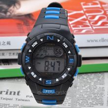Men Sports Watches 30M Waterproof Fashion Casual Quartz Watch Digital LED Military Multi Function Wristwatches 6