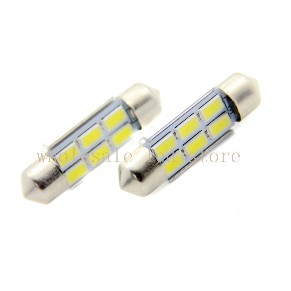 100x      c5w 6   smd 6smd 5630 39  CANBUS  OBC      