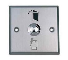 Access control, time and attendance machines, electric locks, magnetic locks stainless steel / 86 Exit button / switch